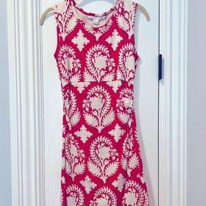 DVF fitted knee length dress